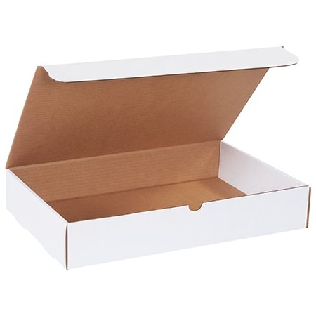 Bsc Preferred 18 x 12 x 3'' White Literature Mailer, 25PK ML18123